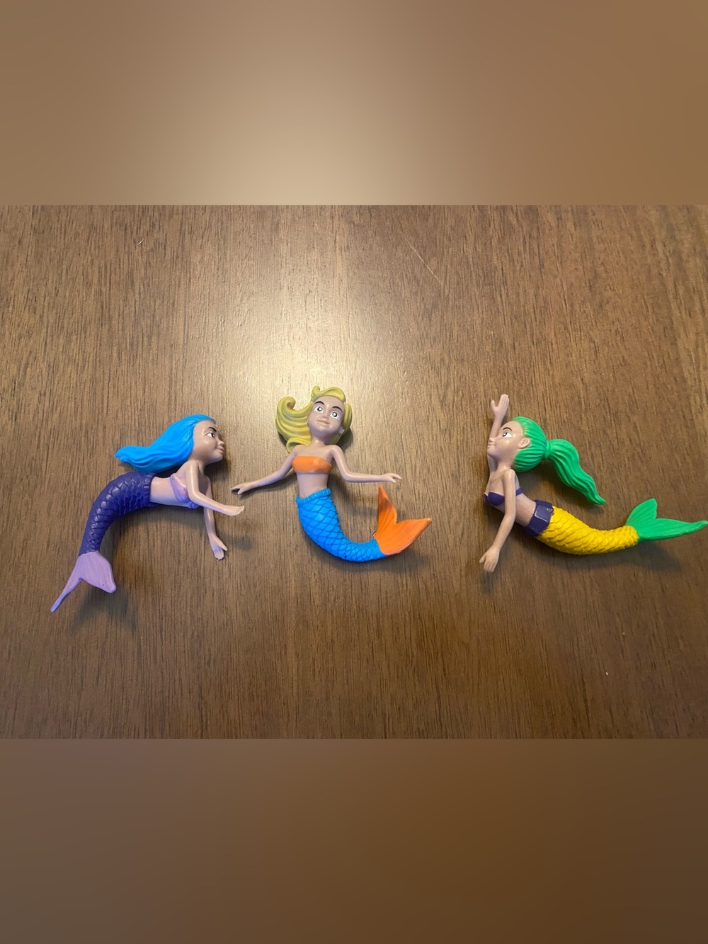 Blue and Orange Mermaid Toy Figure - Kids Toys
